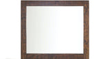 Elements International Cruz Mirror in Brown image