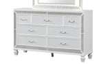 Galaxy Home Crystal Dresser in White image