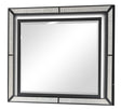 Galaxy Home Crystal Mirror in Black image