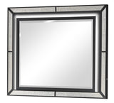 Galaxy Home Crystal Mirror in Black image