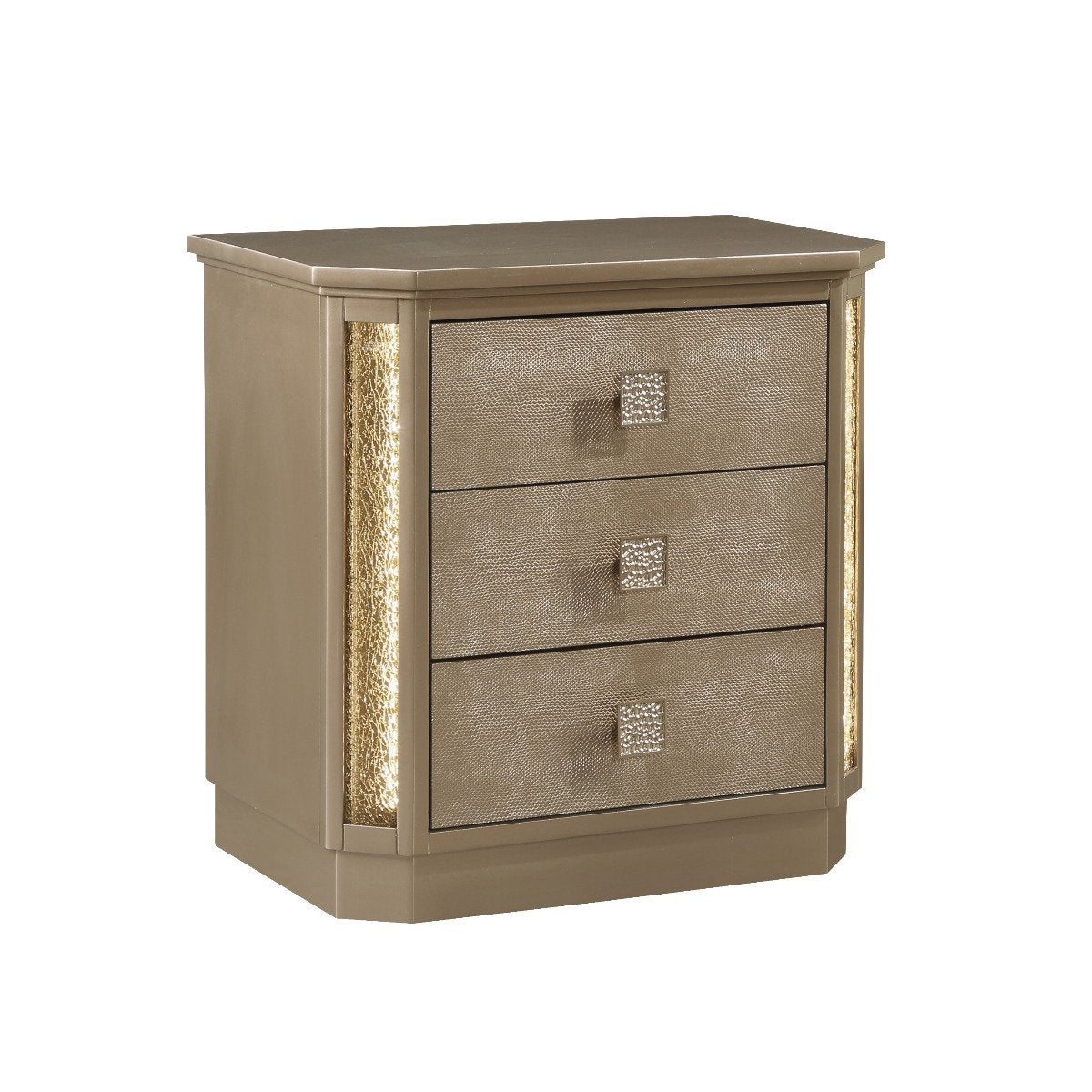 Galaxy Home Medusa Nightstand Gold image