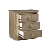 Galaxy Home Medusa Nightstand Gold