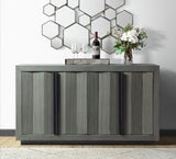 Elements International Zig Server in Grey