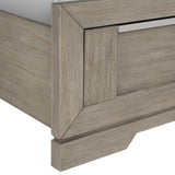 Kelis Panel Bedroom Set with LED