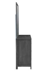 Odessa Mirror-Charcoal