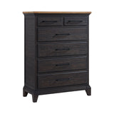 Montrose Chest in Espresso & Brown