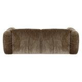 Siegal - Modern Olive Green Fabric Loveseat Sofa