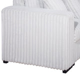 Bliss Laf Loveseat With Corner-Mist Gray