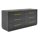 Manhattan- Contemporary Canopy Grey Bedroom Set