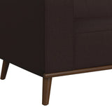 Destiny Living Room Set in Pebble Brown