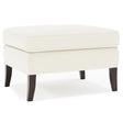 Kingston Leather Ottoman Without Nails