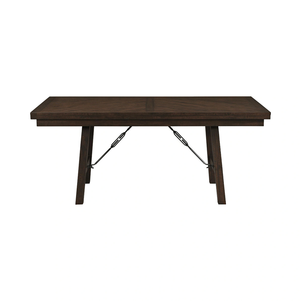 Jax 6PC Dining Set (72"" Table + 4 Chairs + Bench) in Cherry
