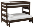 Elements International Cali Kids Twin over Full Bunk Bed in Brown image