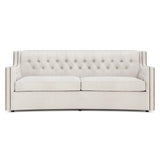Candace Fabric Sofa Without Pillows