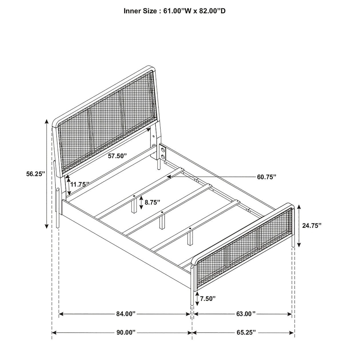 Arini Panel Bed