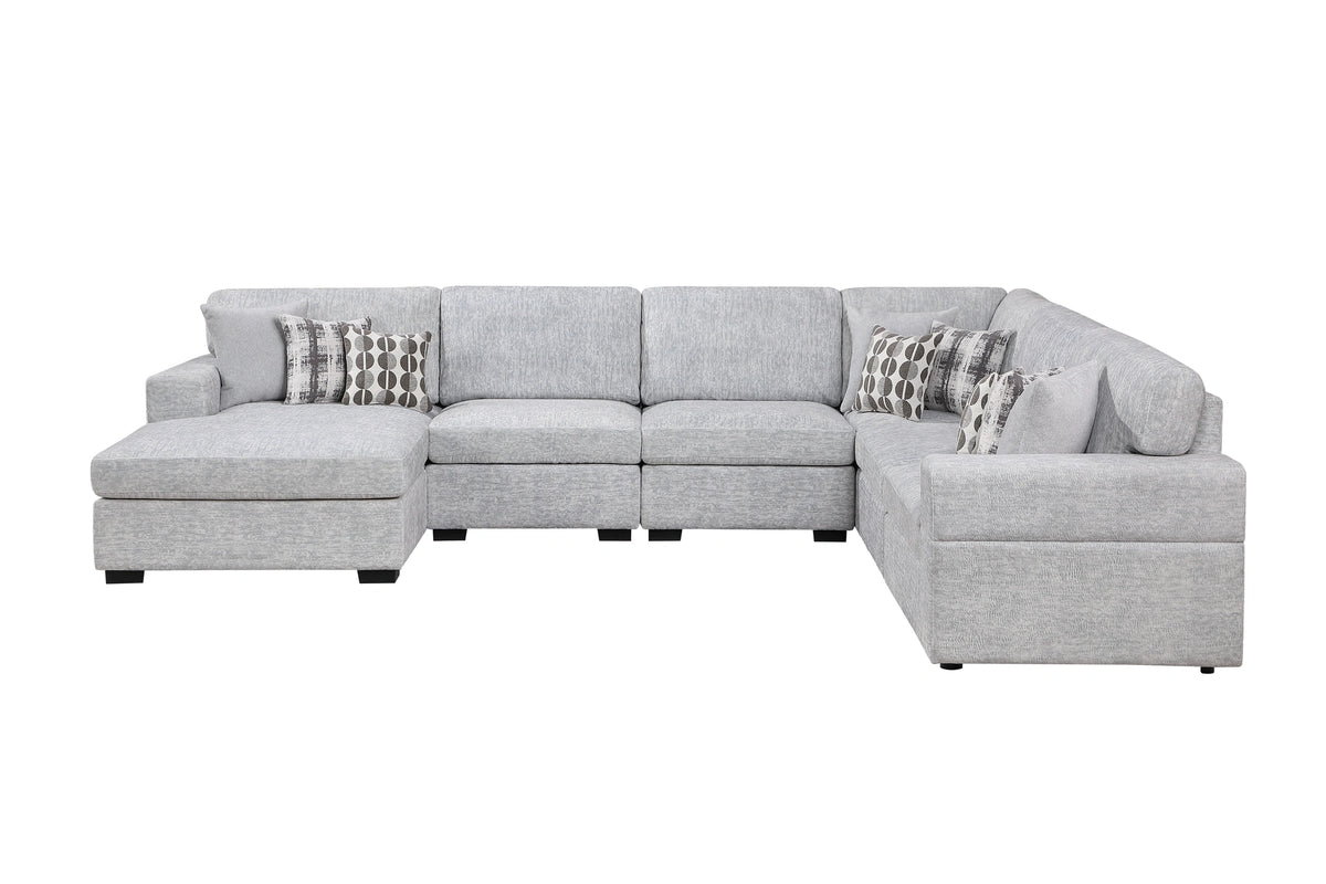 Princeton Sectional Gray