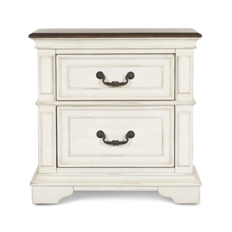 Anastasia Nightstand - Ant. White