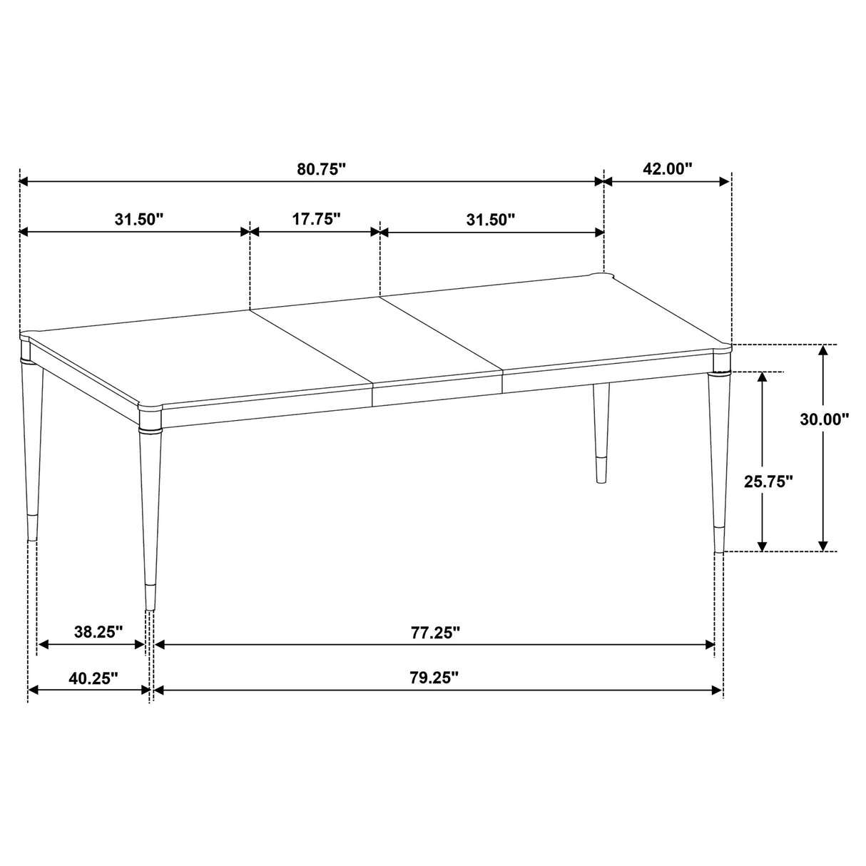 Reseda Extension Dining Table