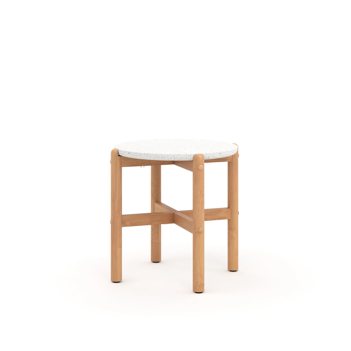 Solstice End Table Wood Base