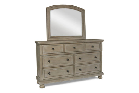 Allegra Mirror-Pewter