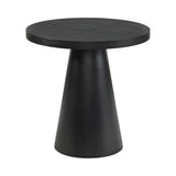 Portland 2PC Occasional Table Set in Black-Coffee Table & End Table