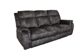 PARK CITY SOFA W/DUAL RECLINER-SLATE