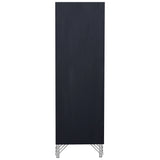 Ava 5 Drawer Chest-Ebony