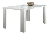 ESF Furniture Elegance Dining Table in White