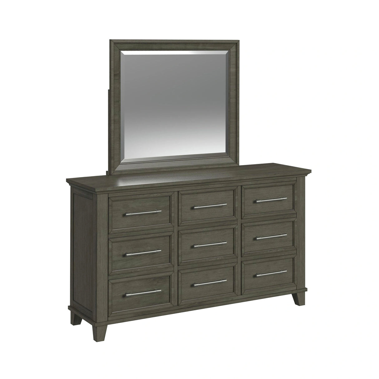Canterbury Dresser and Mirror Set