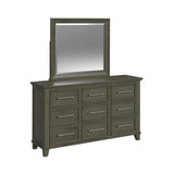 Canterbury Dresser and Mirror Set