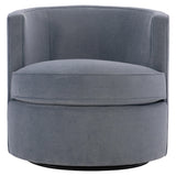 Fleur Fabric Swivel Chair