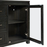 Elodie Server in Charcoal