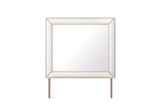 Clara Beige Upholstered Mirror