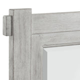 Scott Dresser & Mirror Set White Finish