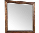 Elements International Dawson Creek Mirror in Chestnut image
