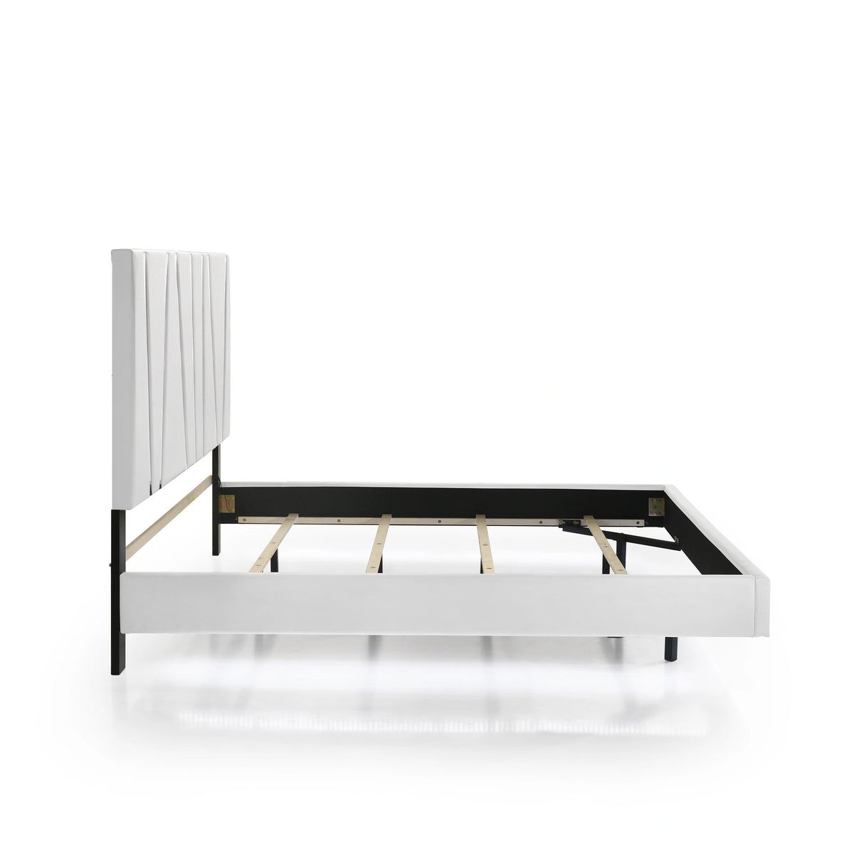 Europa 6/0 Wk Headboard, Footboard & Slats-White