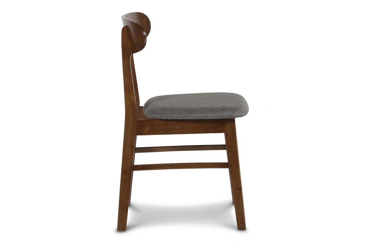 Morocco Dining Chair W/Dark Gray Seat Cushion (2 Per Carton)