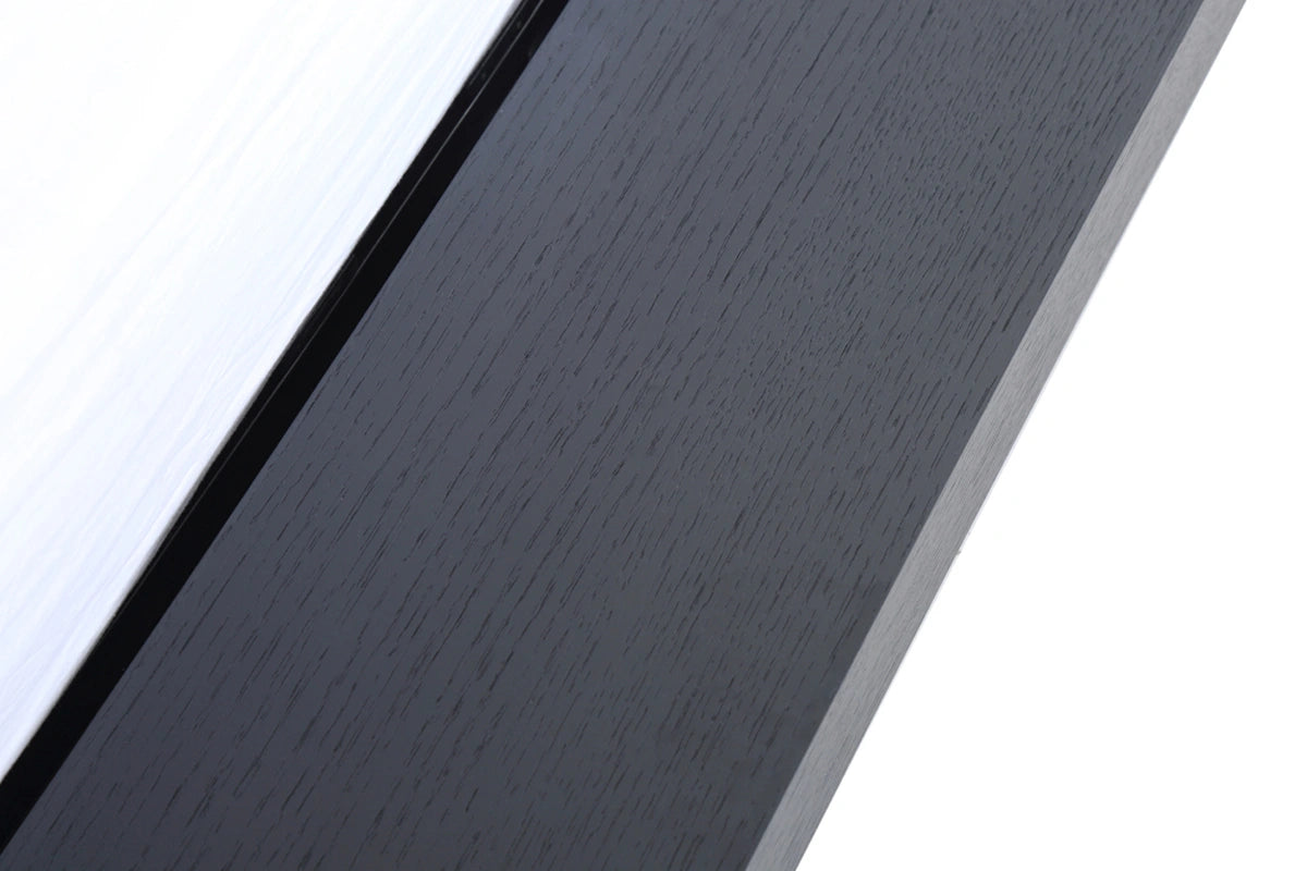 Opal Modern Wenge & Grey Platform Bed