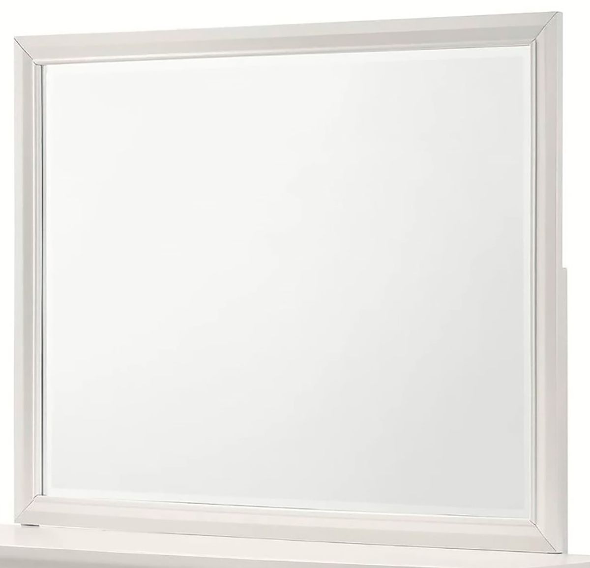 Crown Mark Furniture Lyssa Dresser Mirror in White image