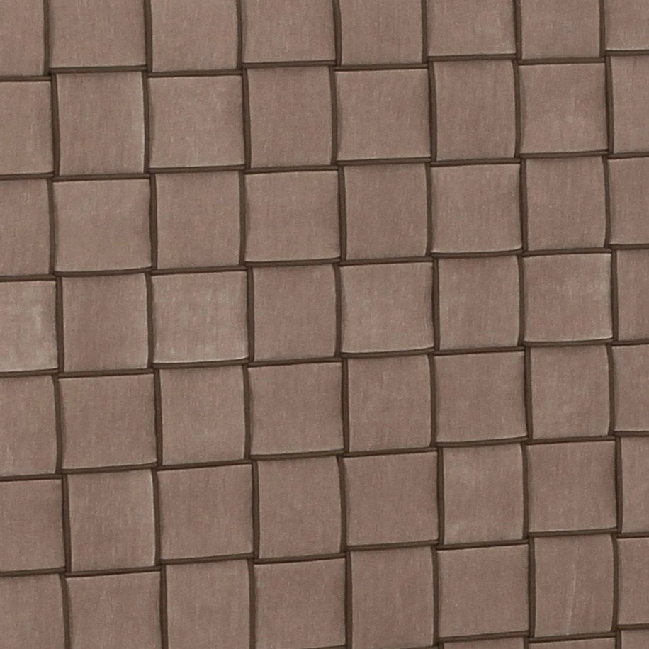 Rousey - Modern Taupe Fabric Bed