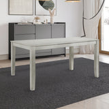 Pascal 59" Rectangle Dining Table-Driftwood