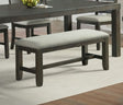 Elements International Colorado Bench in Charcoal image