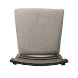 Elements International Colorado Counter Height Chair in Charcoal