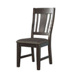 Elements International Cash Side Chair (Set of 2) in Rustic Distressed Espresso image