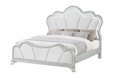 Aria Silver Bed with LED