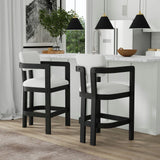 Portland Bar Stool in Black