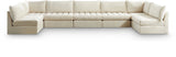 Jacob Cream Velvet Modular Sectional