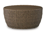 Double Point Outdoor Coffee Table