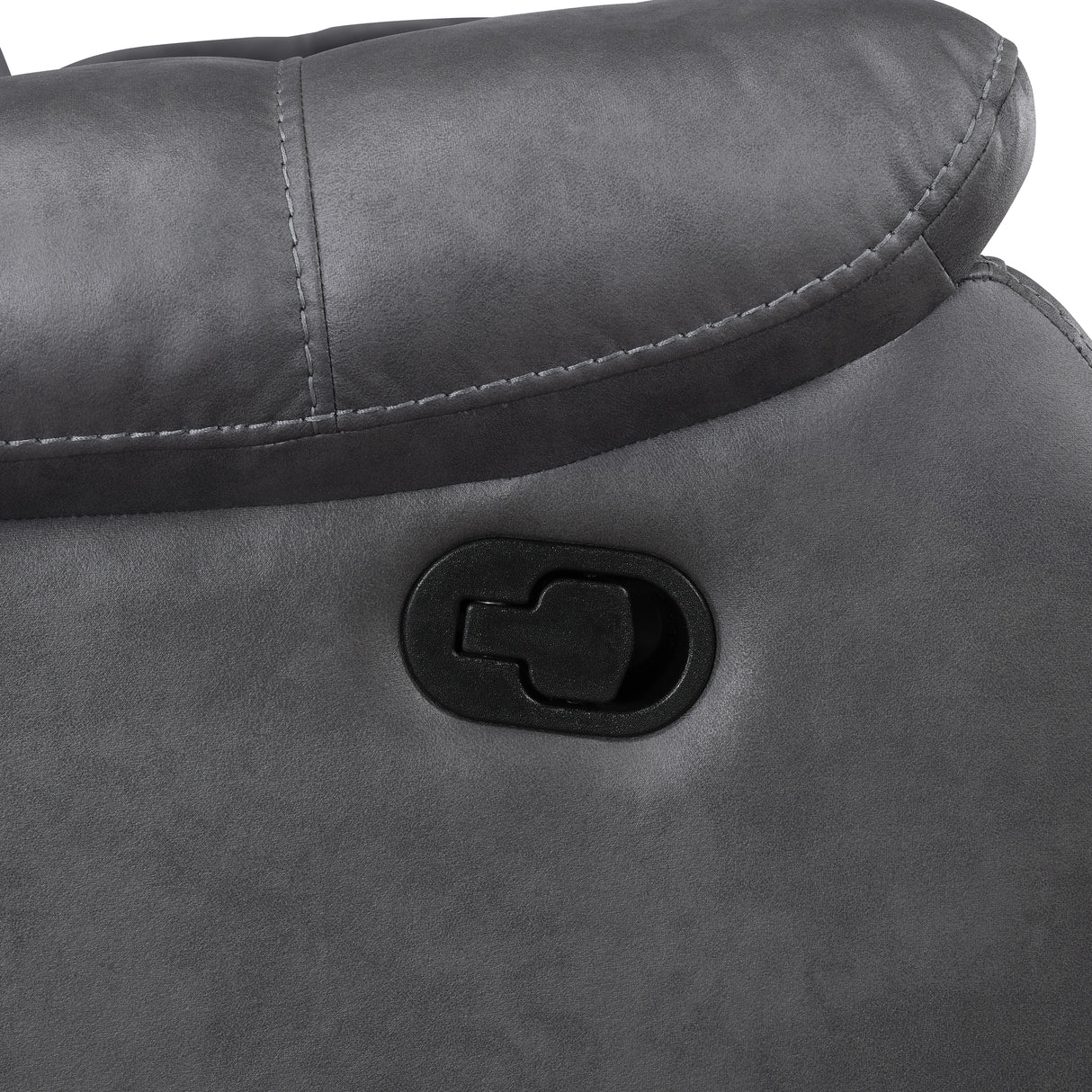 Morello Sofa W/Dual Recliner- Gray