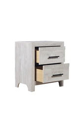 Galaxy Home Denver Nightstand Rustic Oak